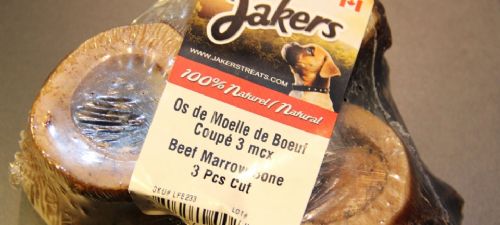 Beef Marrow Bone Sliced 3 Pcs | Jakers Treats | All natural healthy treats for your dog